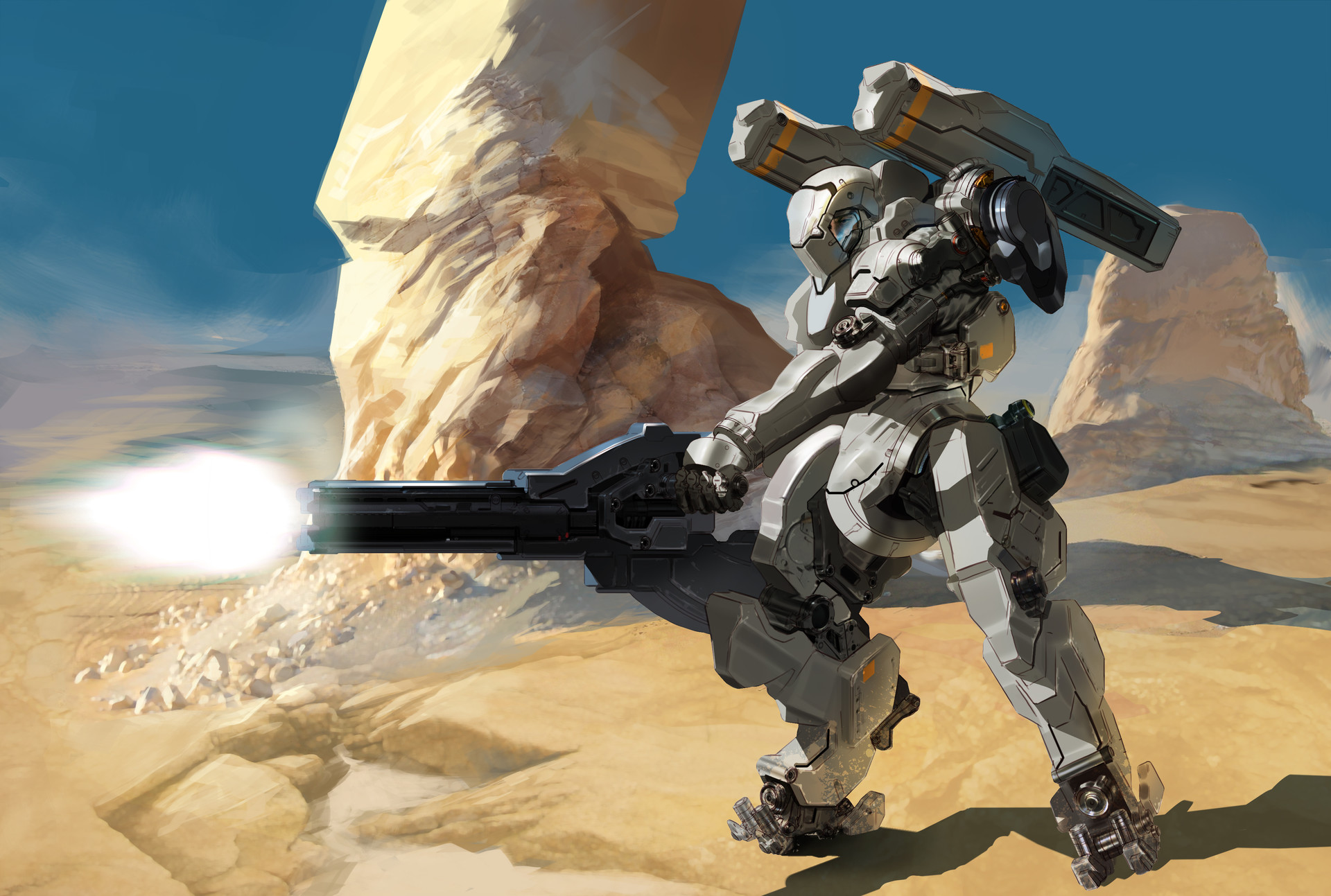 Artstation H A R D Suit Carlo Arellano