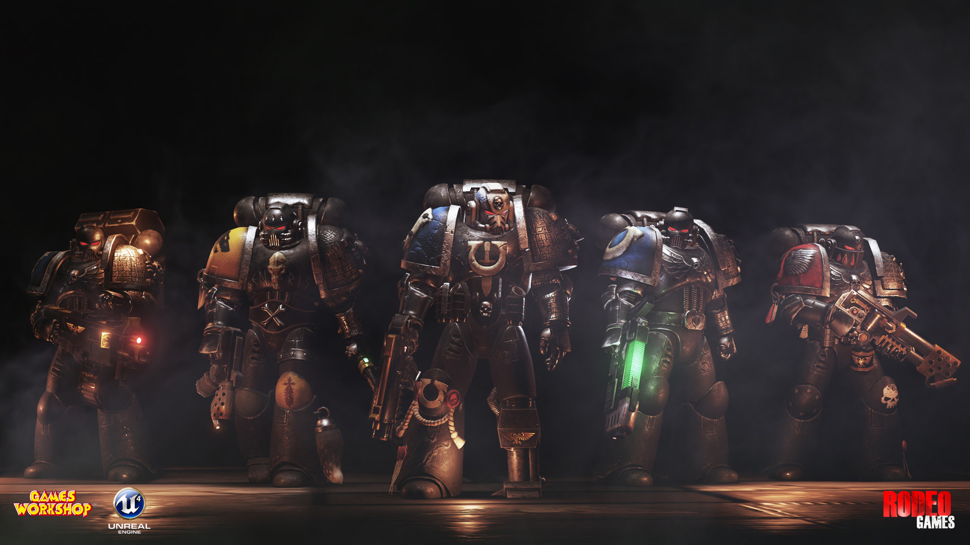Artstation Warhammer 40k Deathwatch Squad Rob Corcoran