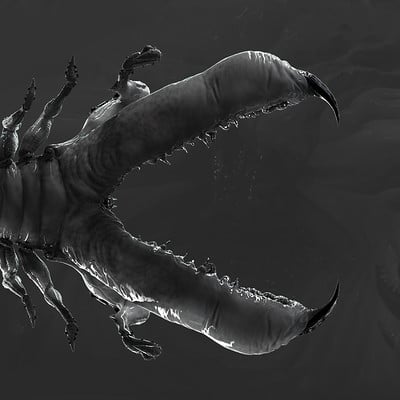 Leaper Creature - Views - FRAMESHIFT GAME CONCEPT ART
