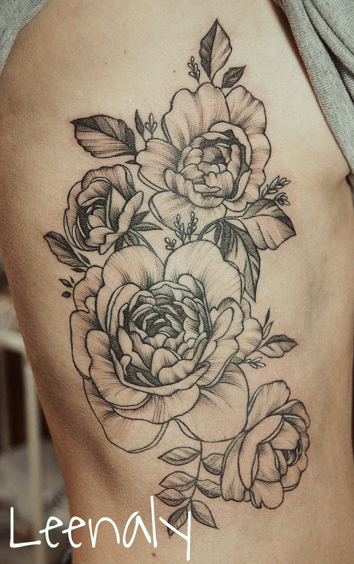 Artstation Rose Tattoo Elena Leenaly,Esdeath Wallpaper Hd