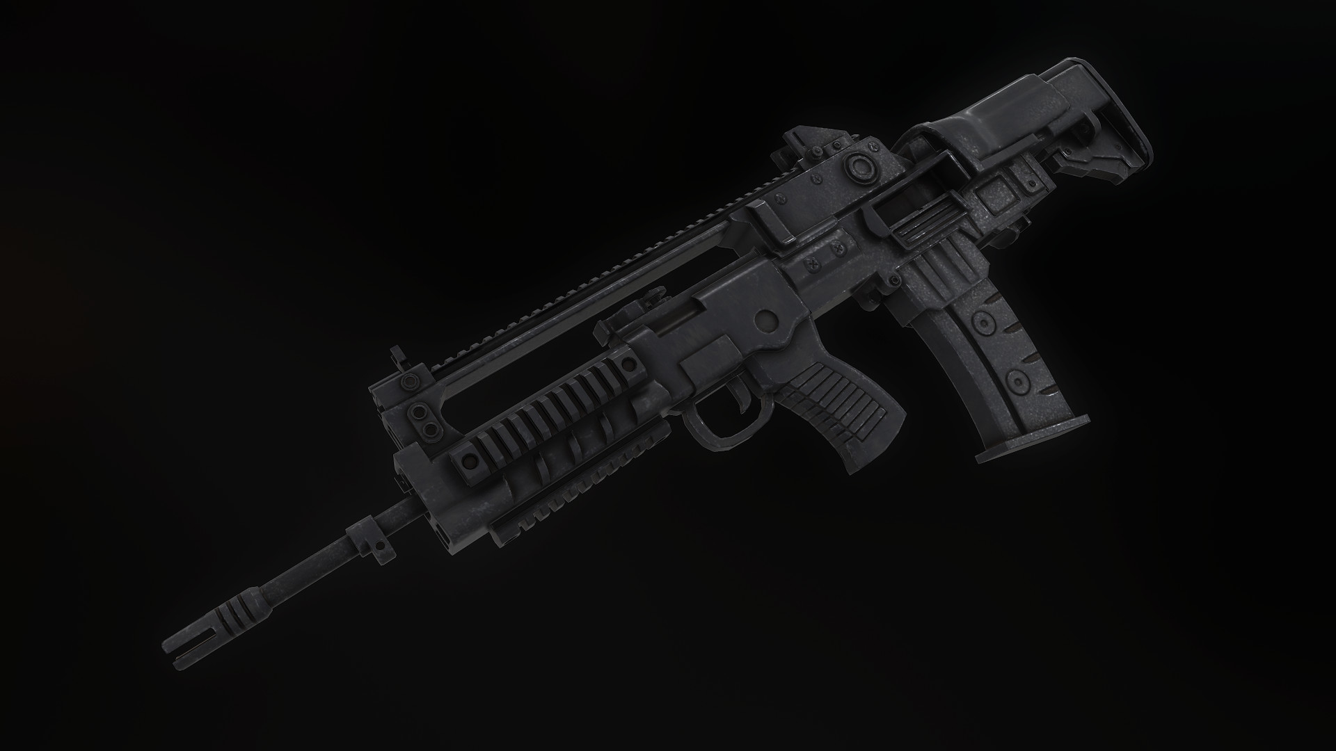 Artstation Vhs 2 Assault Rifle By Hs Produkt Taizyd Korambayil