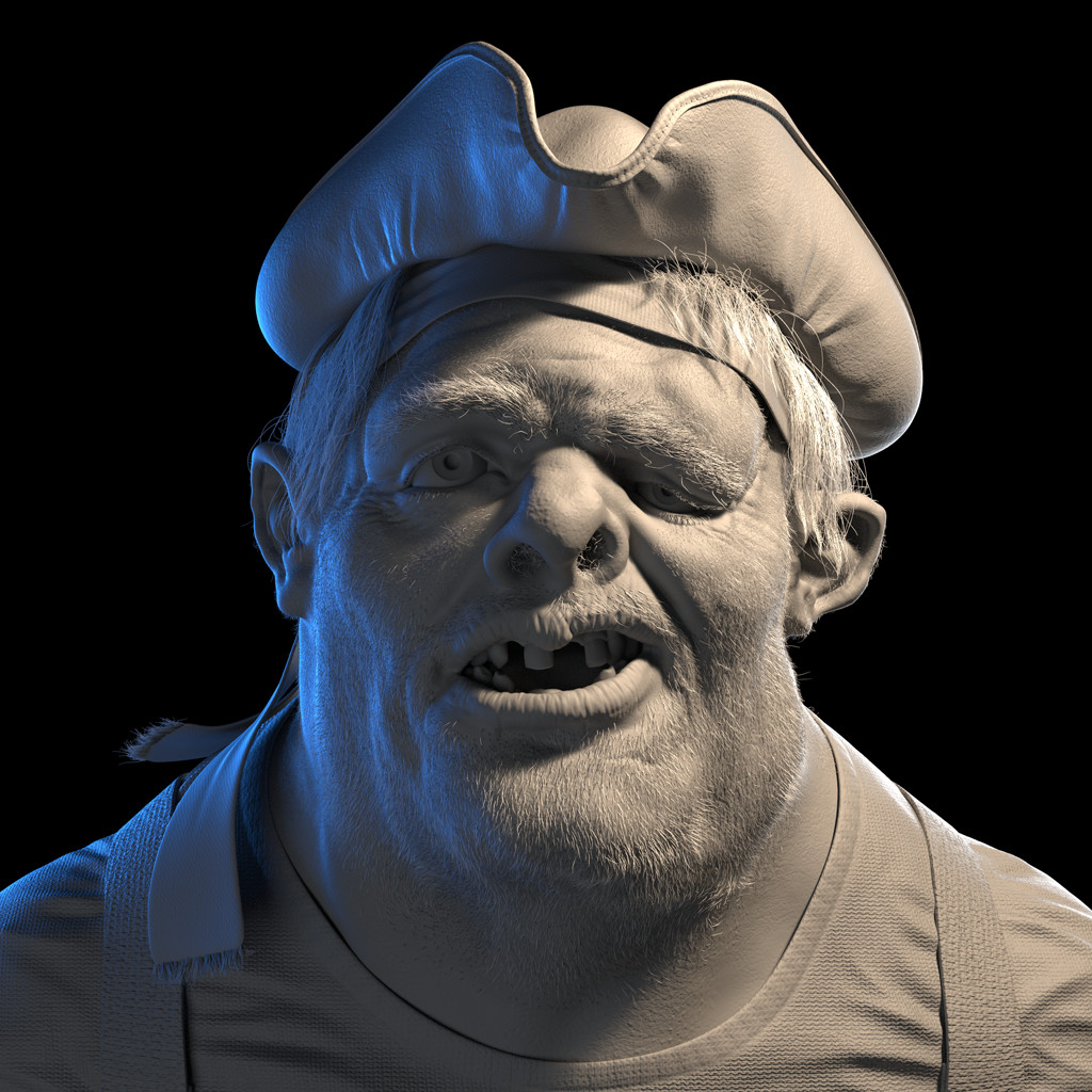 ArtStation - Sloth from "The Goonies", Francesco Lupo