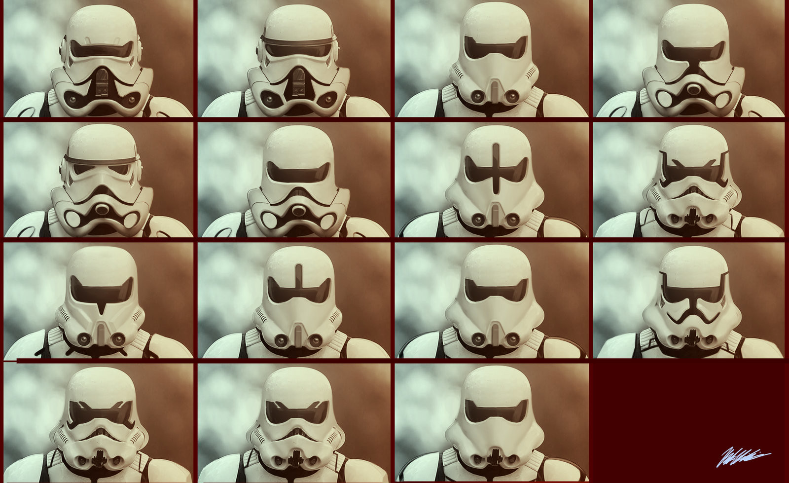 Artstation Stormtrooper Helmet Concepts Mark Aa Williams