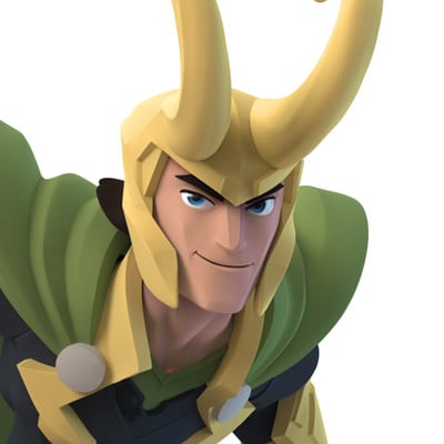Loki- Disney Infinity 3.0 - Toy Sculpt