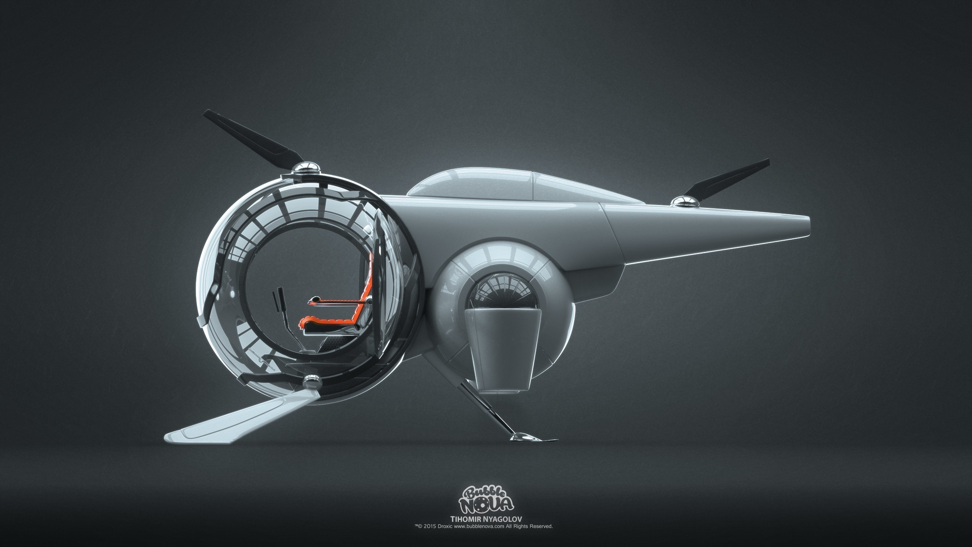 ArtStation NOVA Space Ship from Bubble NOVA Game