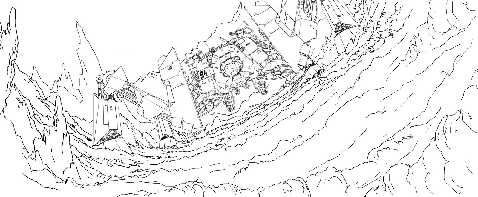 Initial sketch 