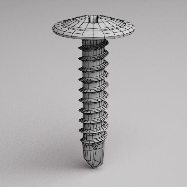 Artstation The Free 3d Model Screw Stephan Plotnicov