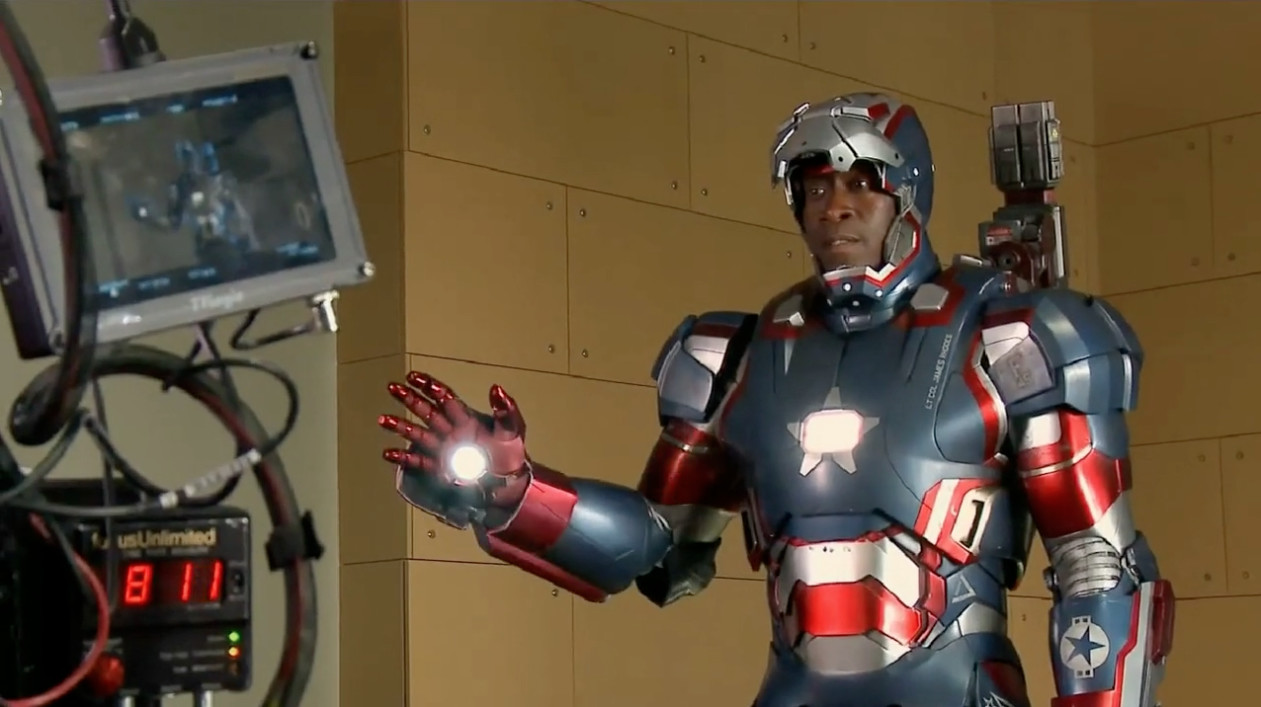 Iron Man 3: Iron Patriot Practical Suit (open helmet WS)