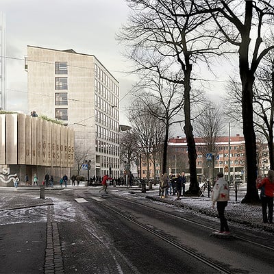 Play time architectonic image nieto y sobejano arquitectos bussines school in gothenburg