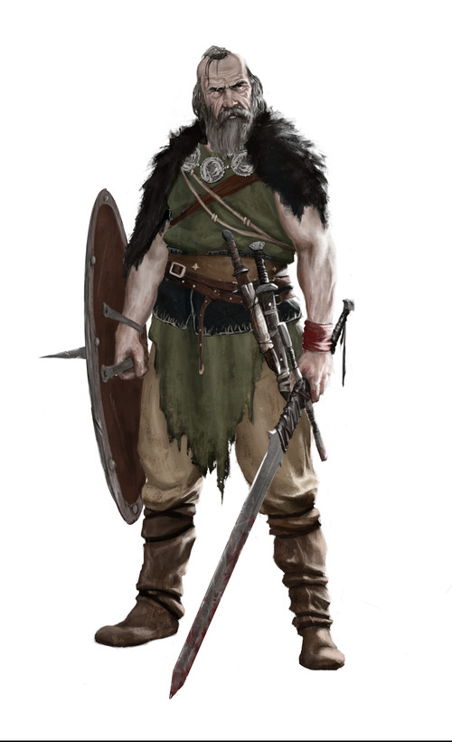 ArtStation - Viking, Kimya Sheikh