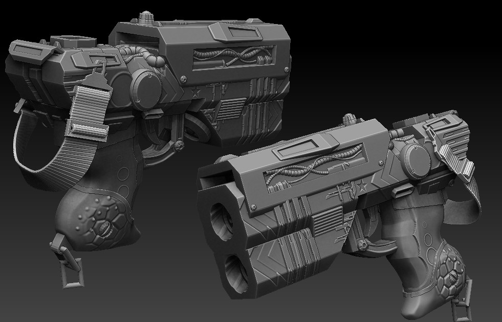 ArtStation - Robot-gun