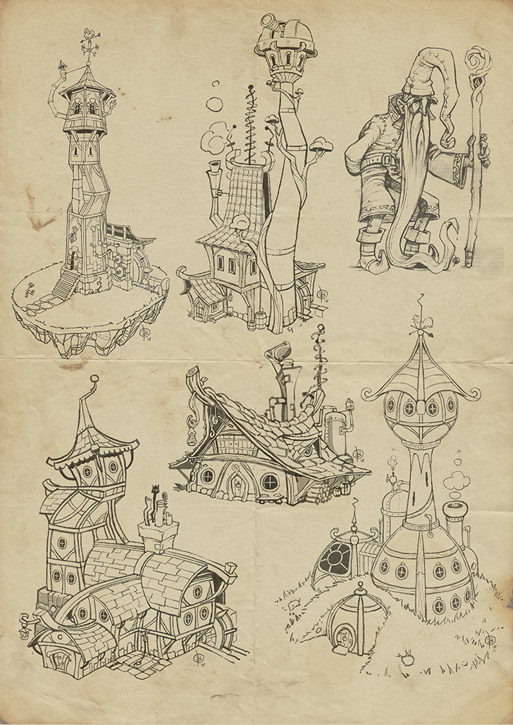 Concept sketches