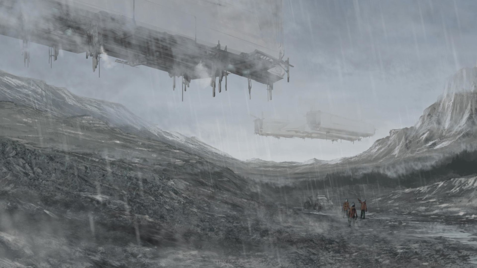 Sci-fi concept piece