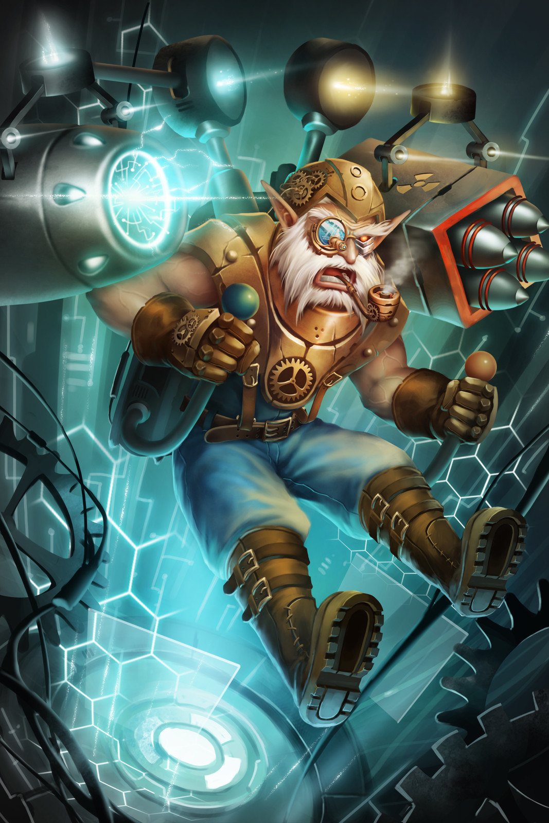 Artstation Heroes Reborn Tinker Thong Nguyen