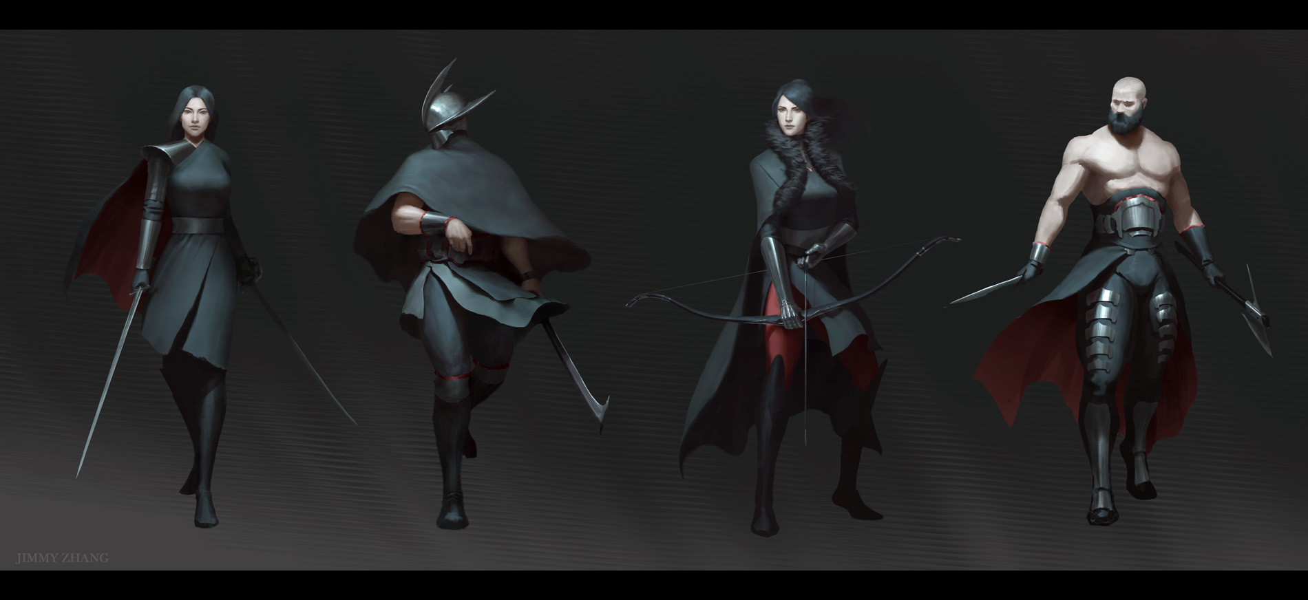 Artstation Sci Fi Samurai Concept Jimmy Zhang