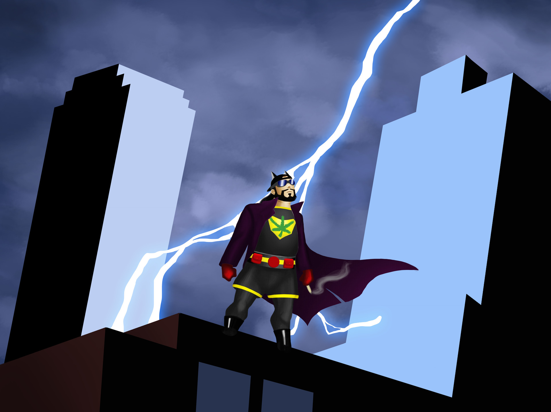 Artstation Bluntman Batman Tas Intro Final Shot Benjamin Perez Eberhard Watching batman tas via their dvd i notice that the episodes don't necessarily follow a chronoligcal order like their production # or air date. bluntman batman tas intro final shot