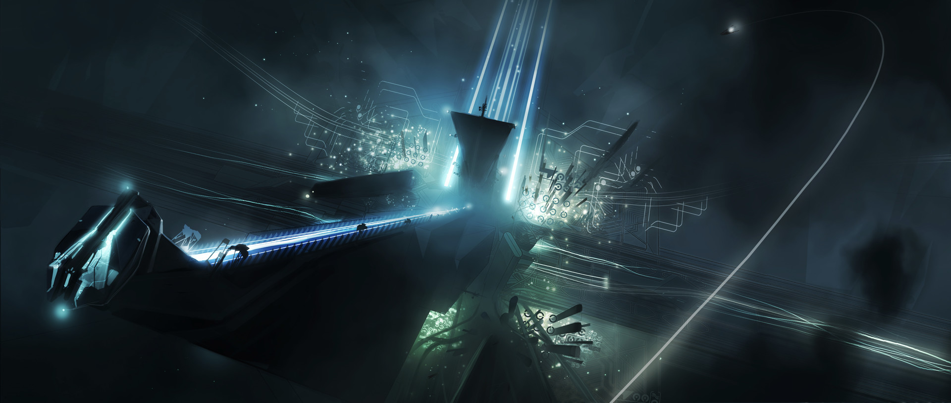 Tron concept shop