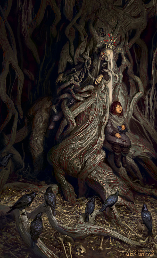 Aldo Katayanagi Three Eyed Crow ASOIAF/Game of Thrones