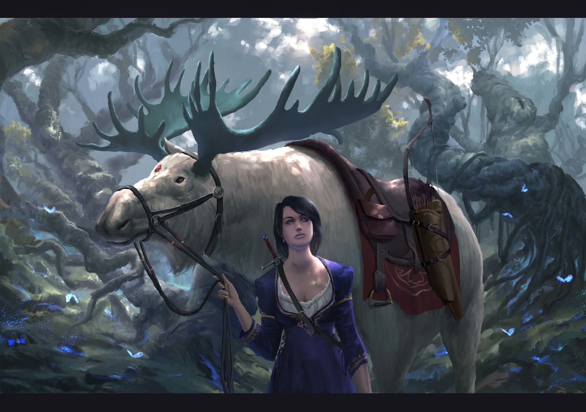 Artstation Misty Forest Pandu Mahardika