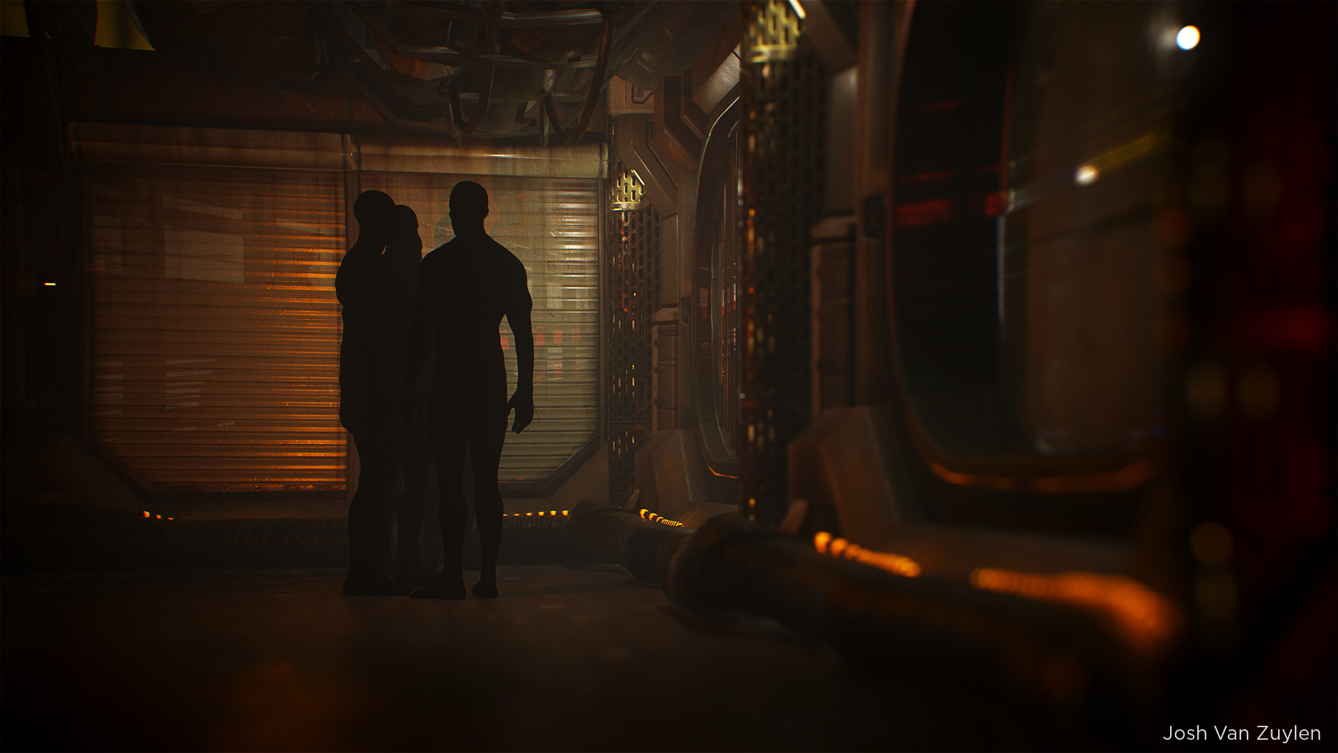 Artstation Blade Runner Cyberpunk New Er Building Josh