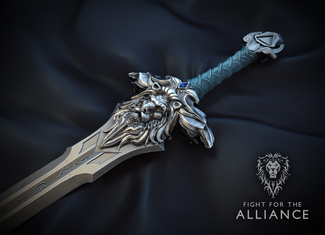 Artstation Warcraft Sword Of The Royal Guard Matt Mcdaid