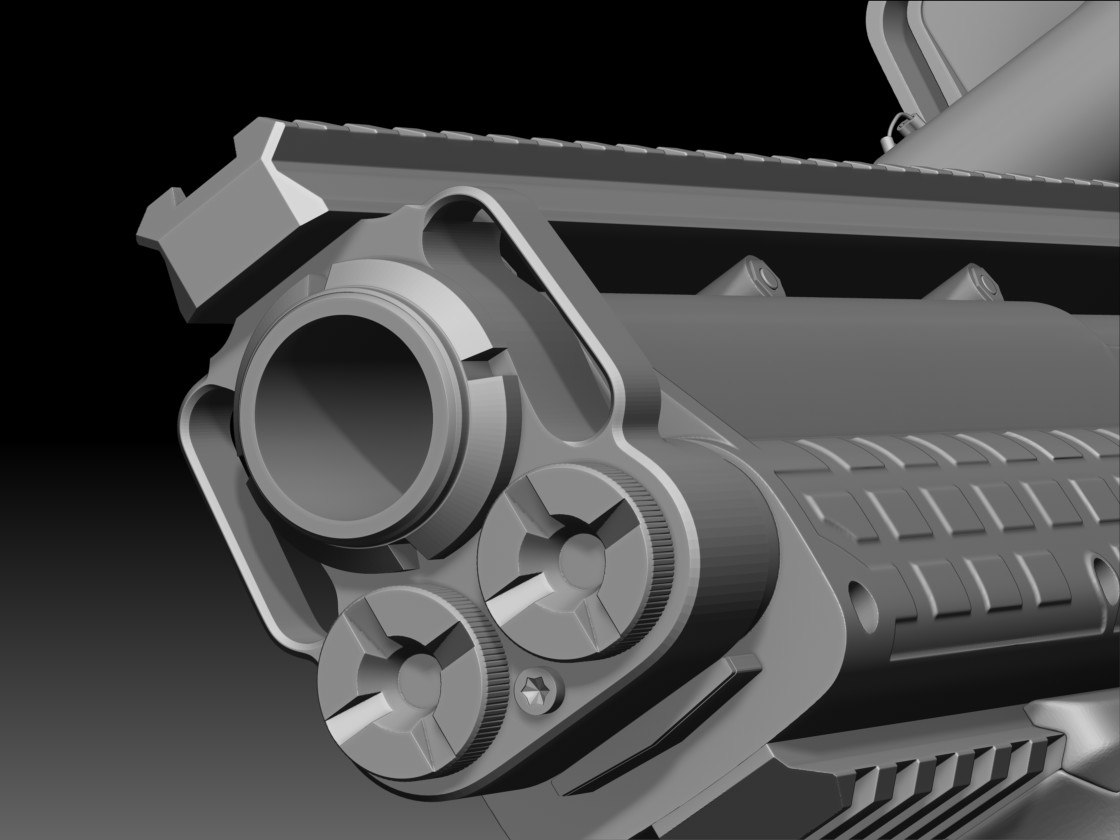 images Kel Tec Ksg John Wick kel tec ksg john wick ver zbrush model