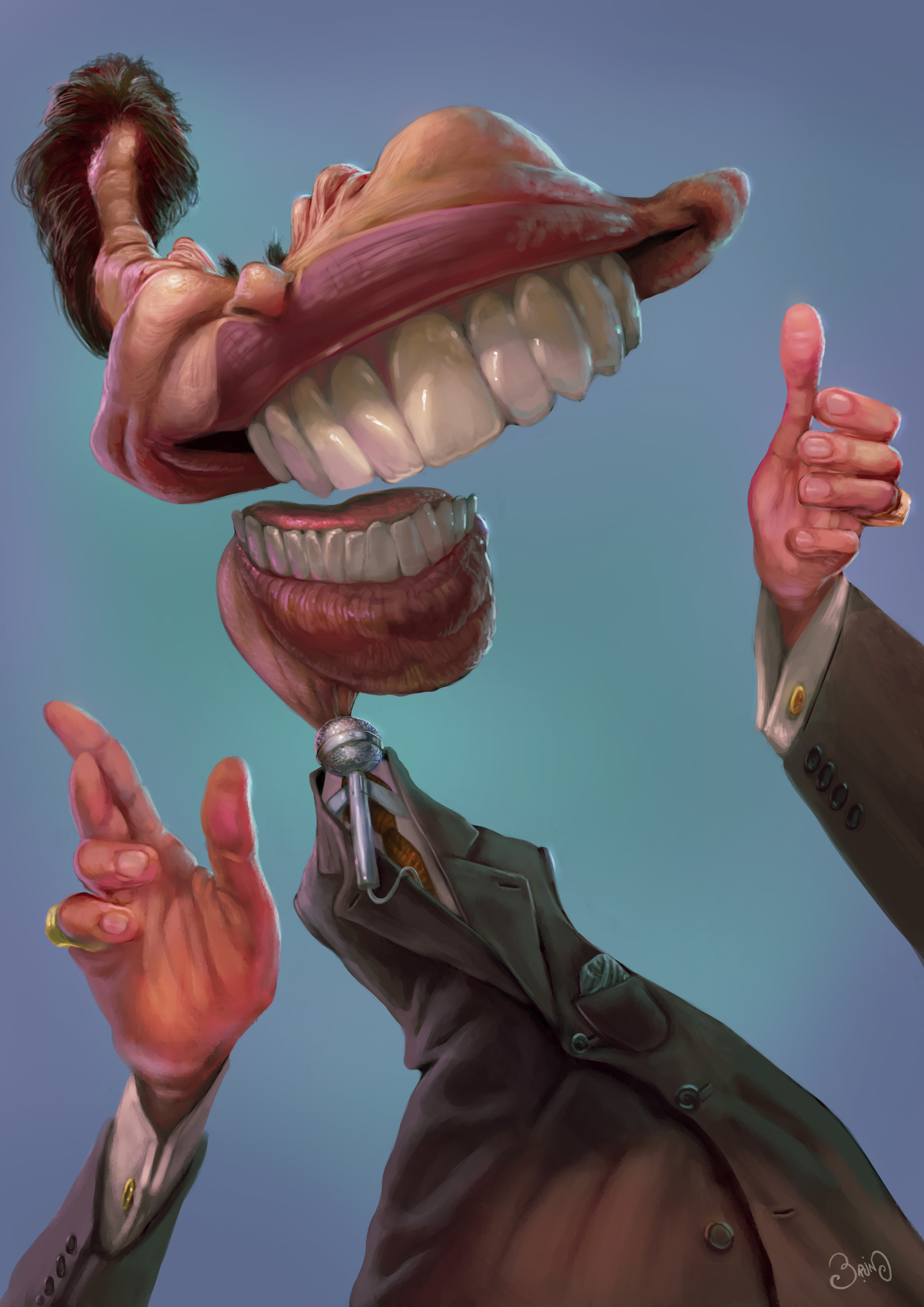 silvio santos silvio santos exposicao caricaturas