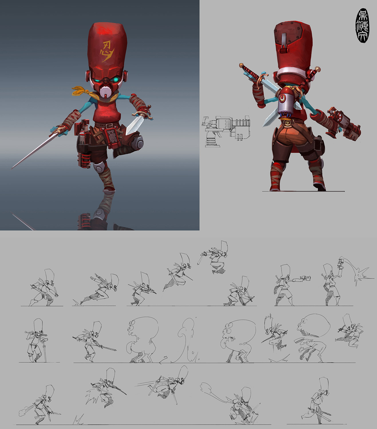 Artstation Reaper Concept Herman Ng