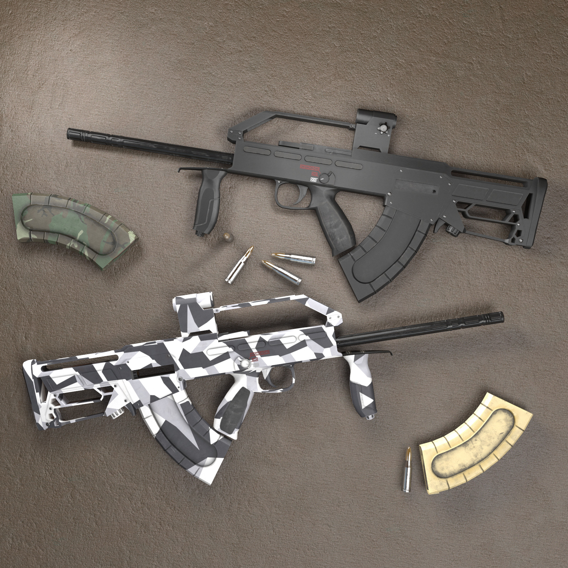 Alex Stankevich 7.62 Assault rifle