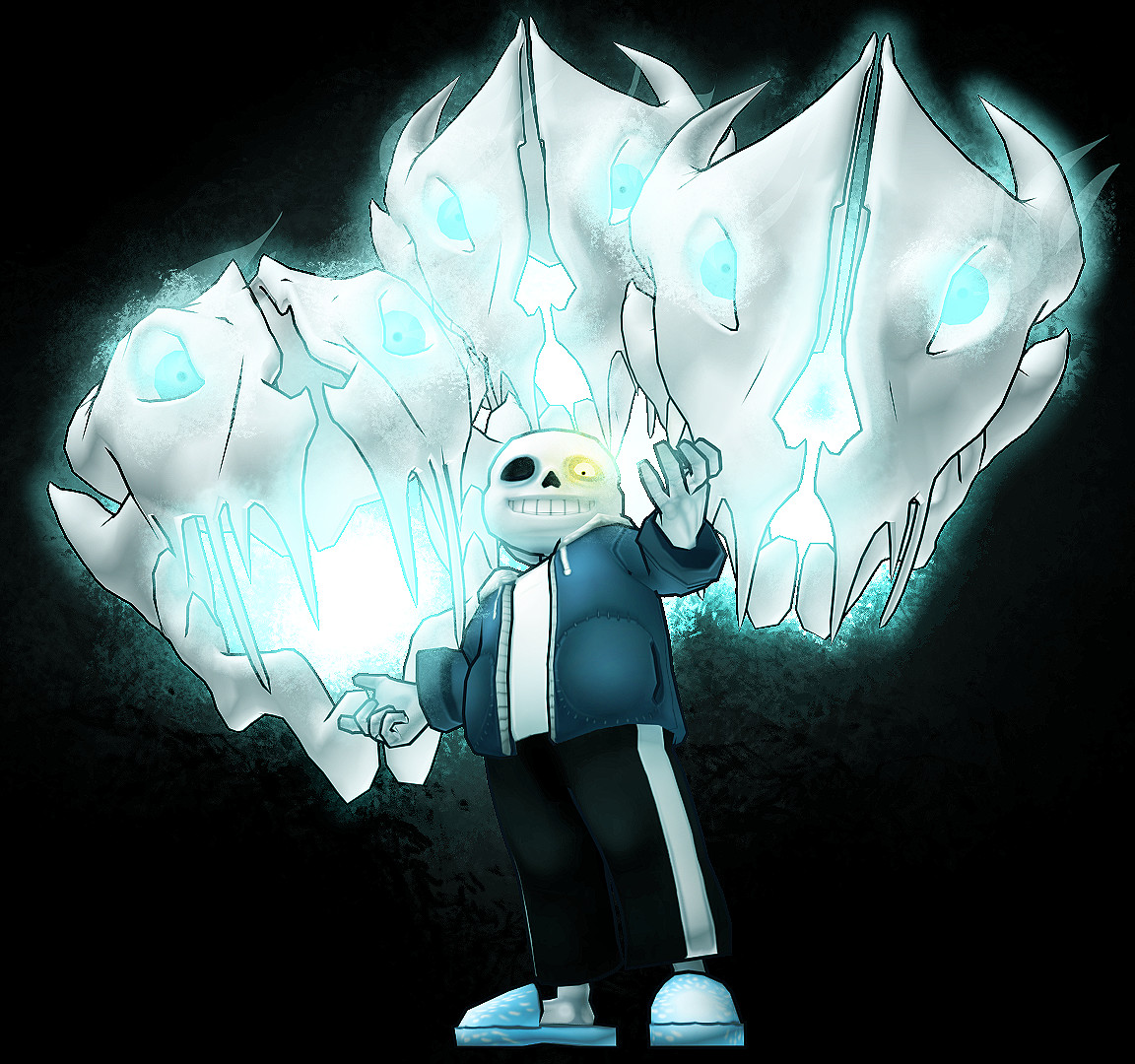 Artstation 3d Undertale Fanart Sans Leith Raddatz