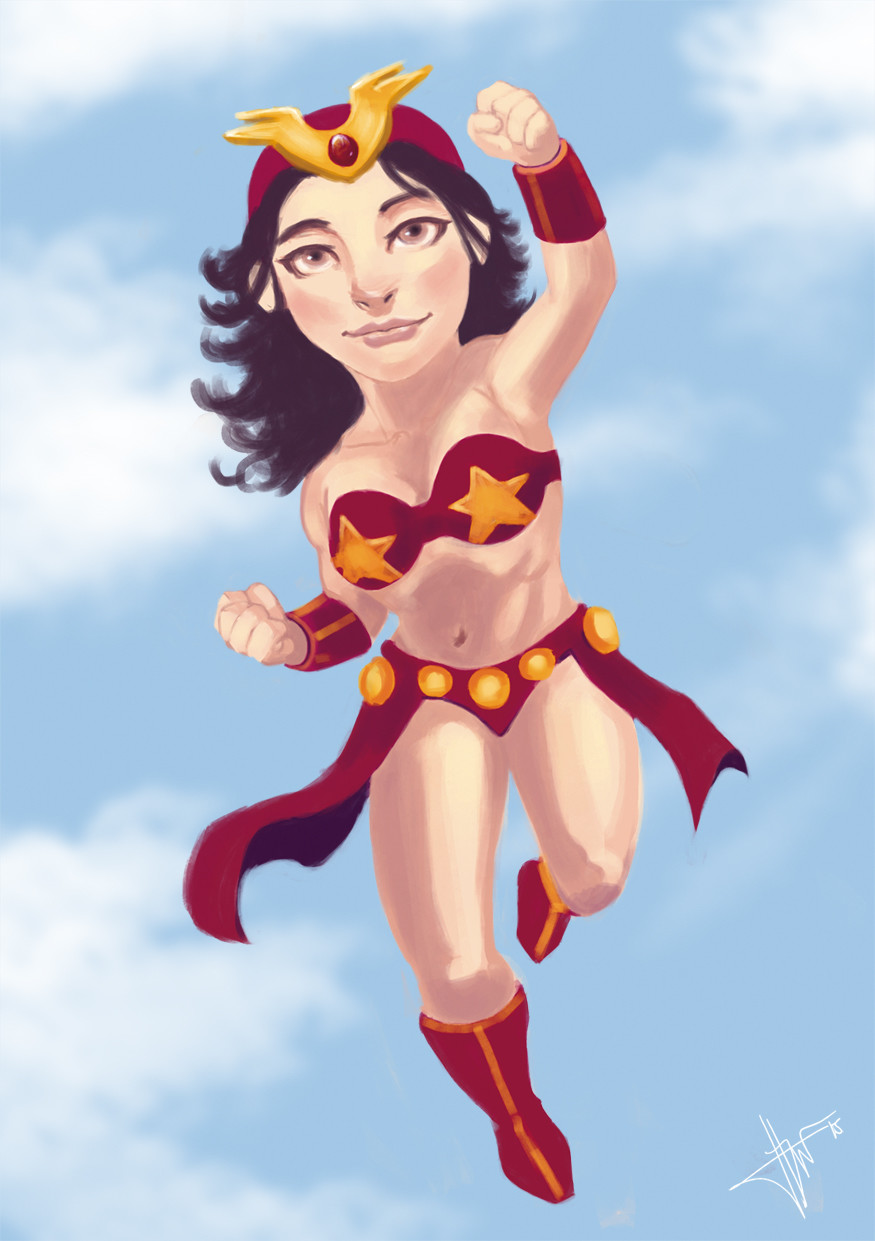 Artstation Darna Chibi J D Wong Impress your friends & family by cartoonizing them, too! artstation darna chibi j d wong