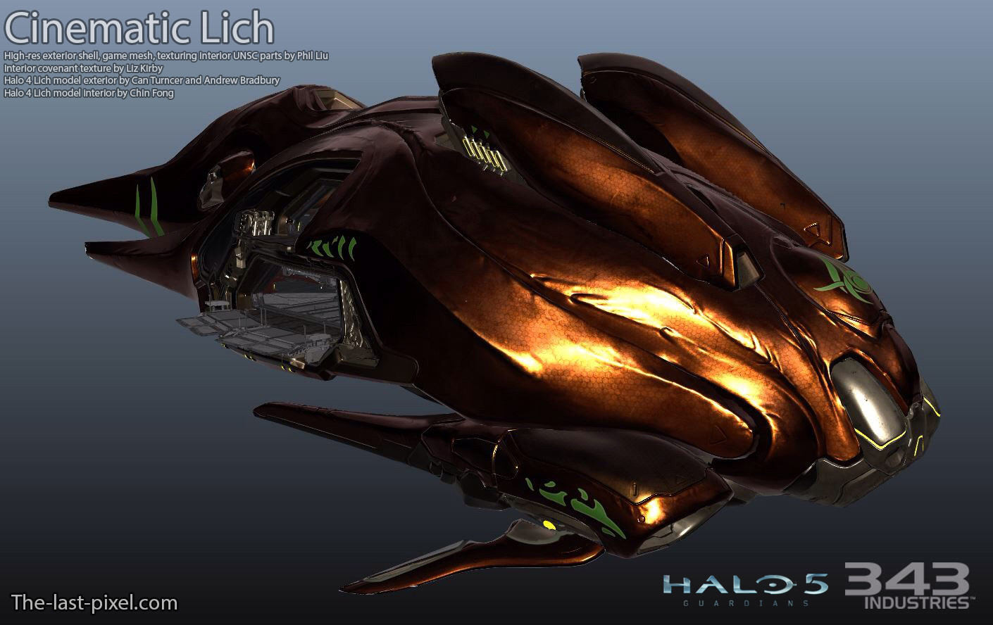 Artstation Halo 5 Lich Phil Liu