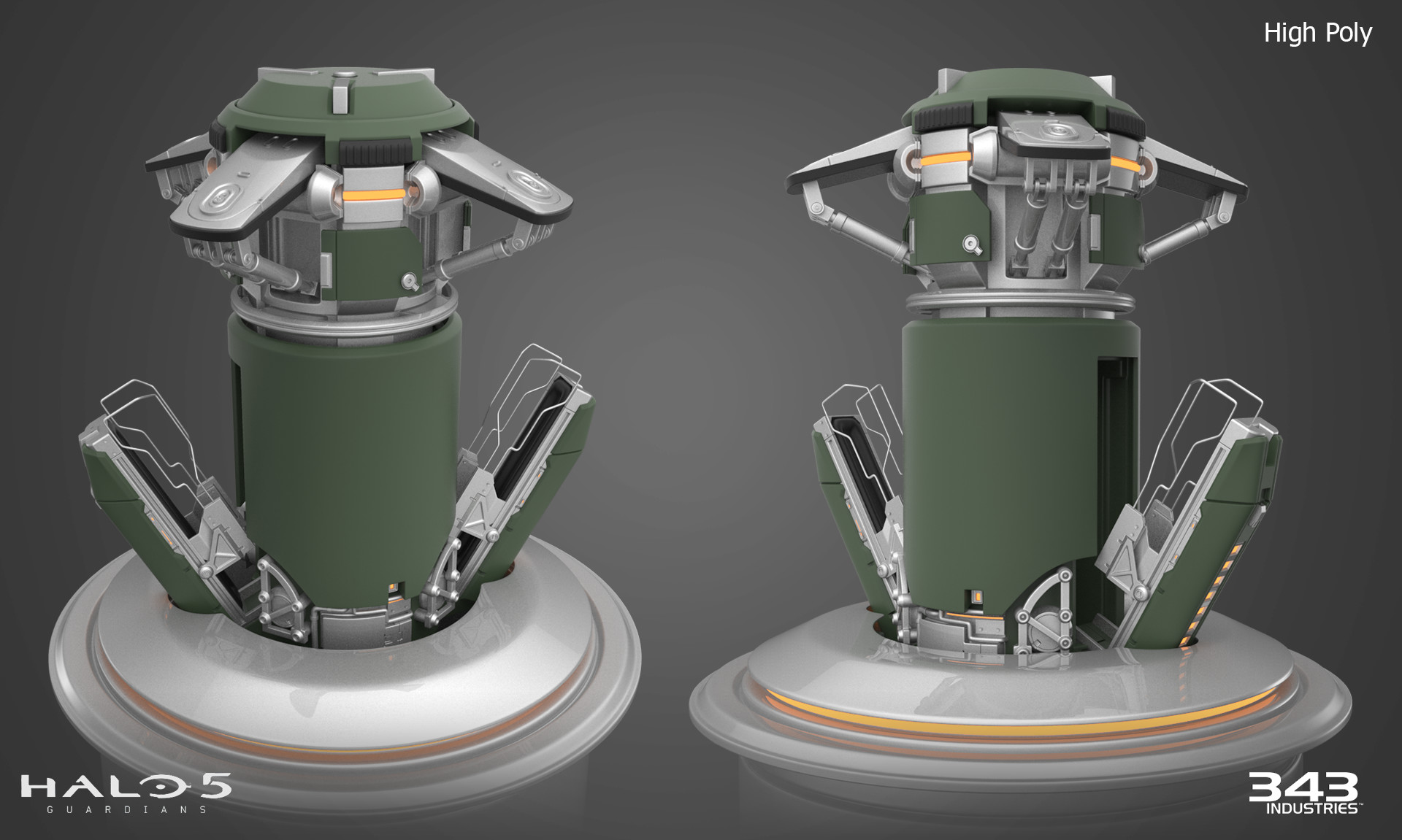 Artstation Halo 5 Guardians Props Jacob Stone