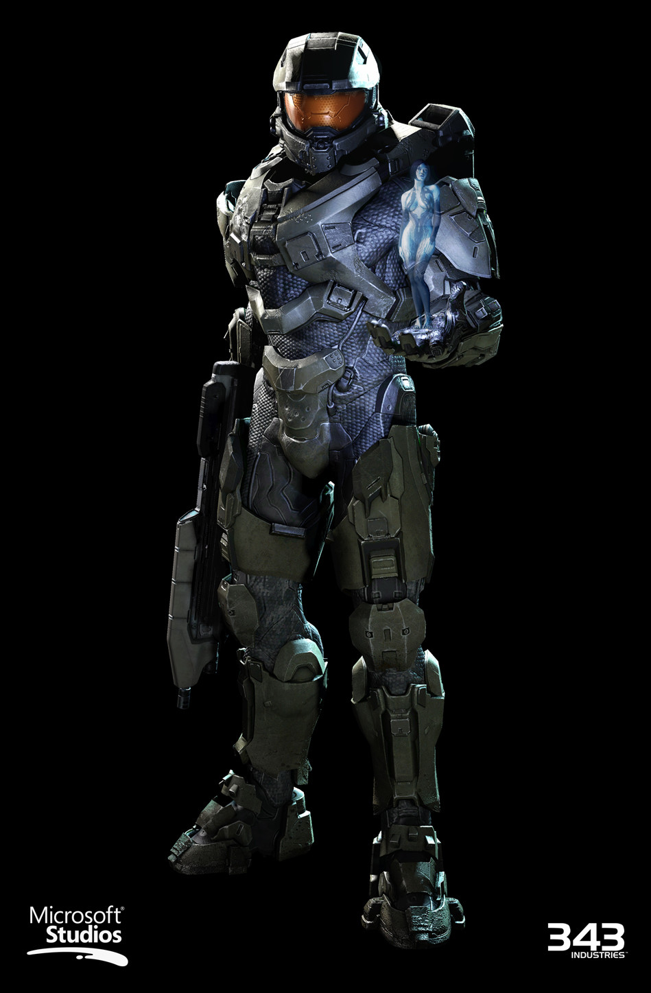 Kyle Hefley Halo 4 Master Chief Texturesmaterials