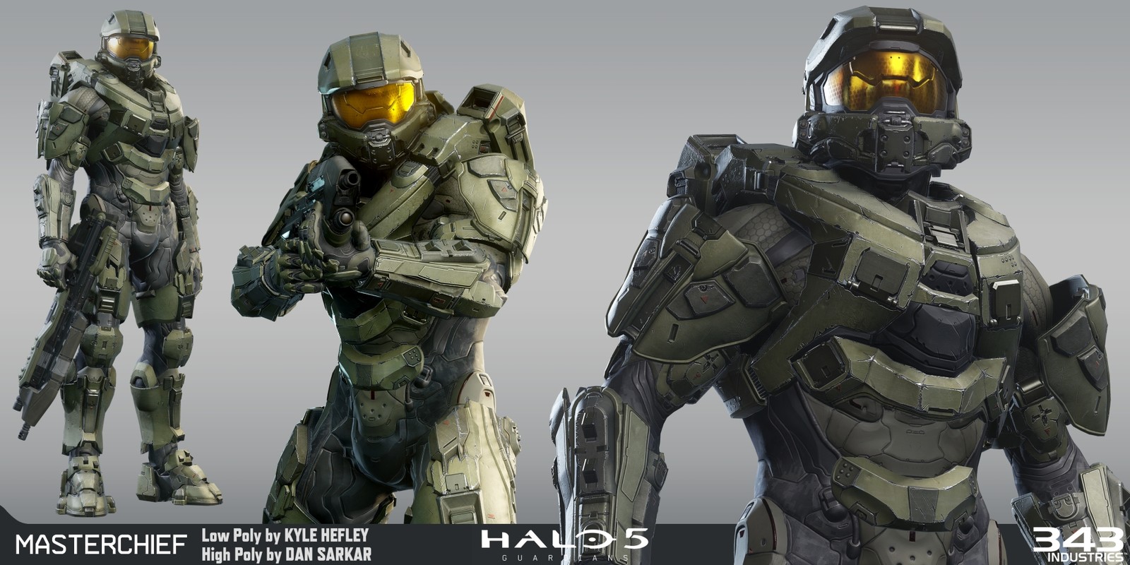 Kyle Hefley - Halo 5 - Master Chief