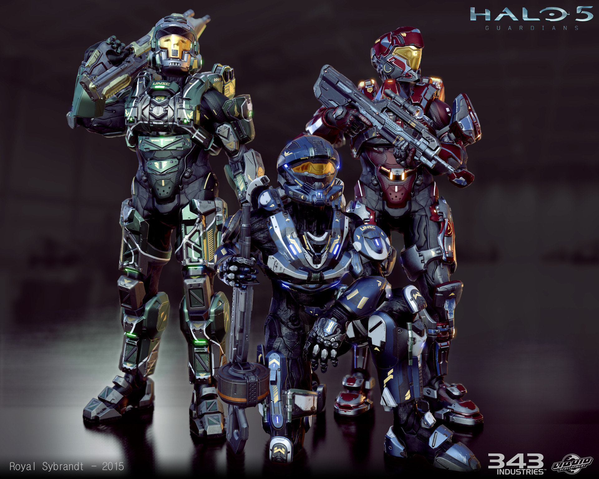 Artstation Spartan Squad Royal Sybrandt