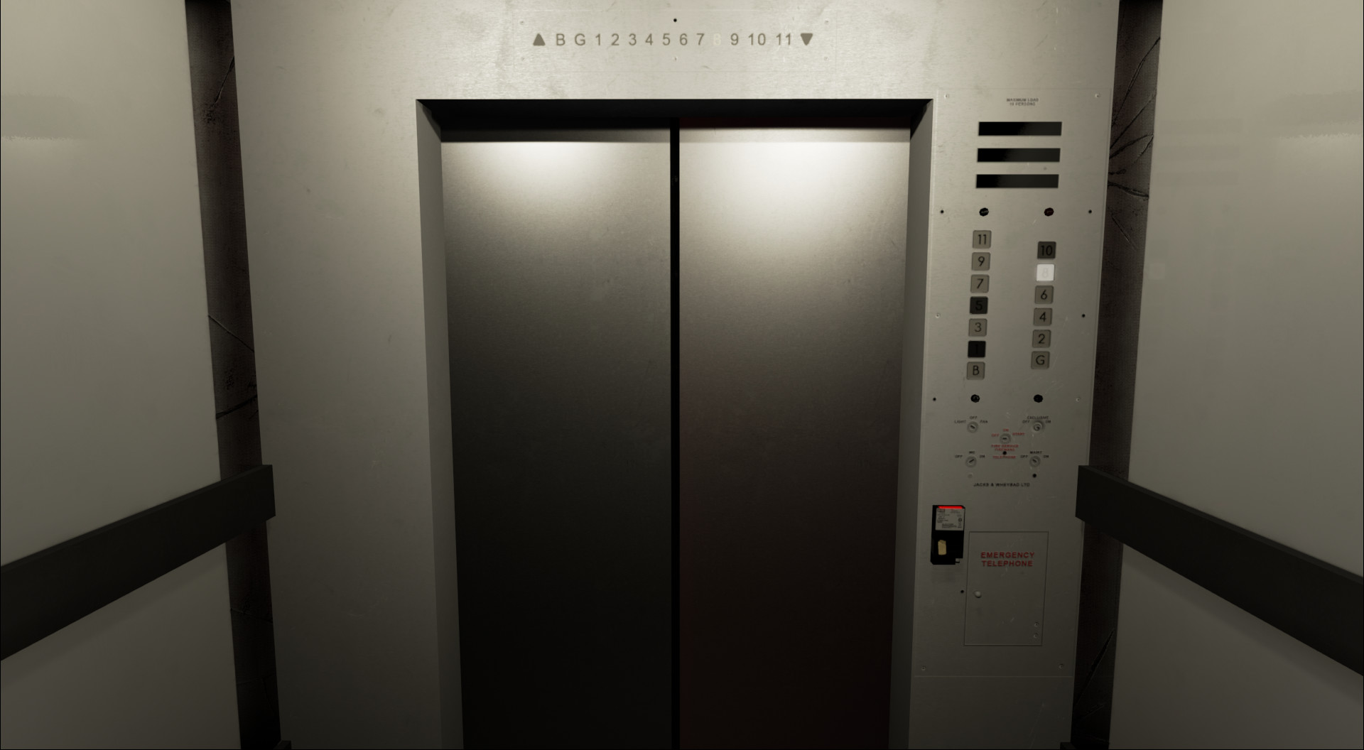 Artstation Horror Elevator Madison Wills