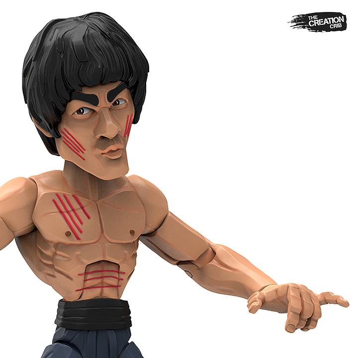 ArtStation - Bruce Lee stylized concept figure