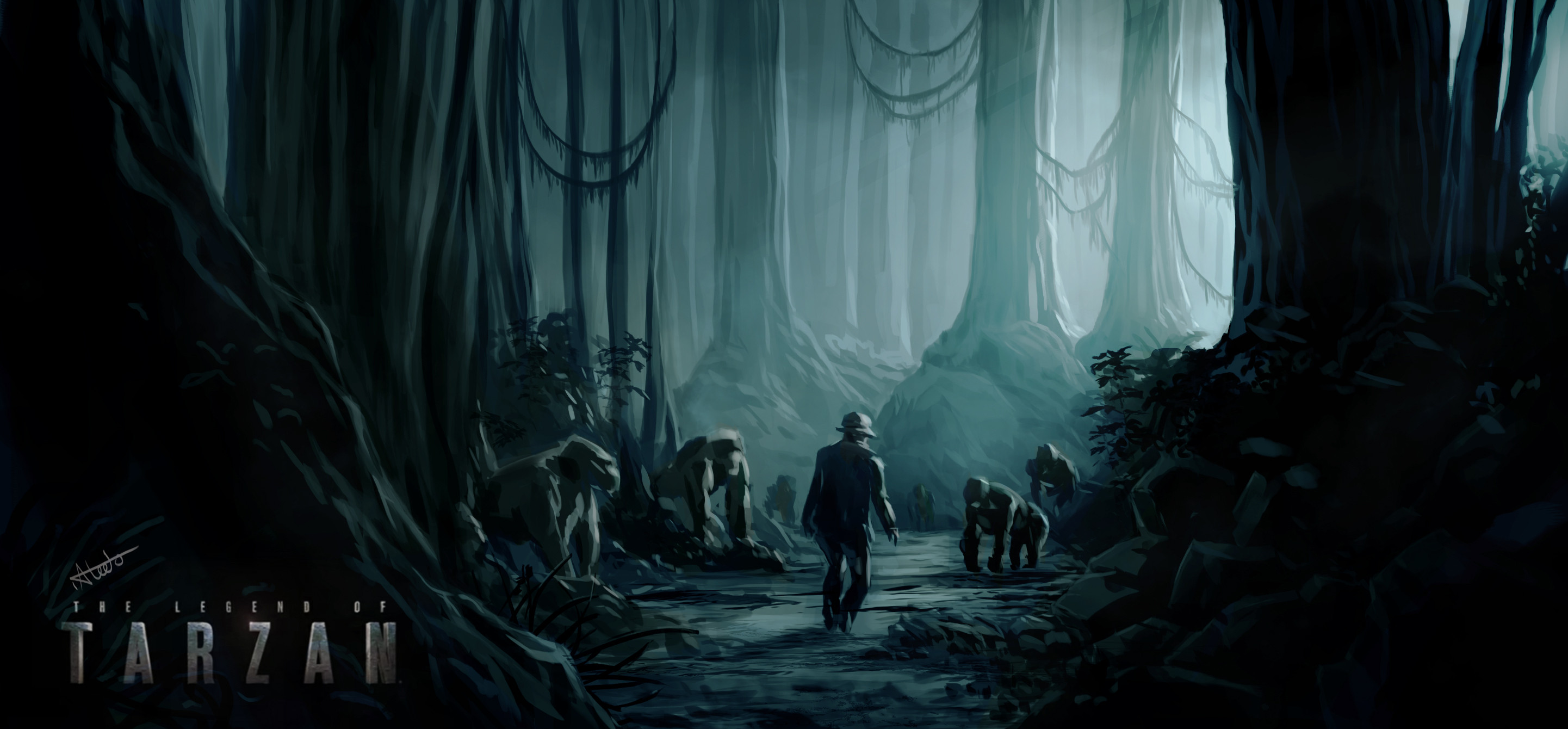 Artstation The Legend Of Tarzan Ibrahim Abdo