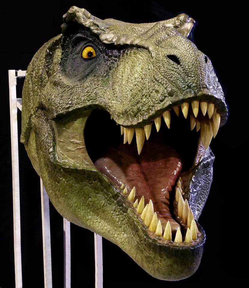 Artstation T Rex Head Life Size Ccxp 14 Wyvern Films
