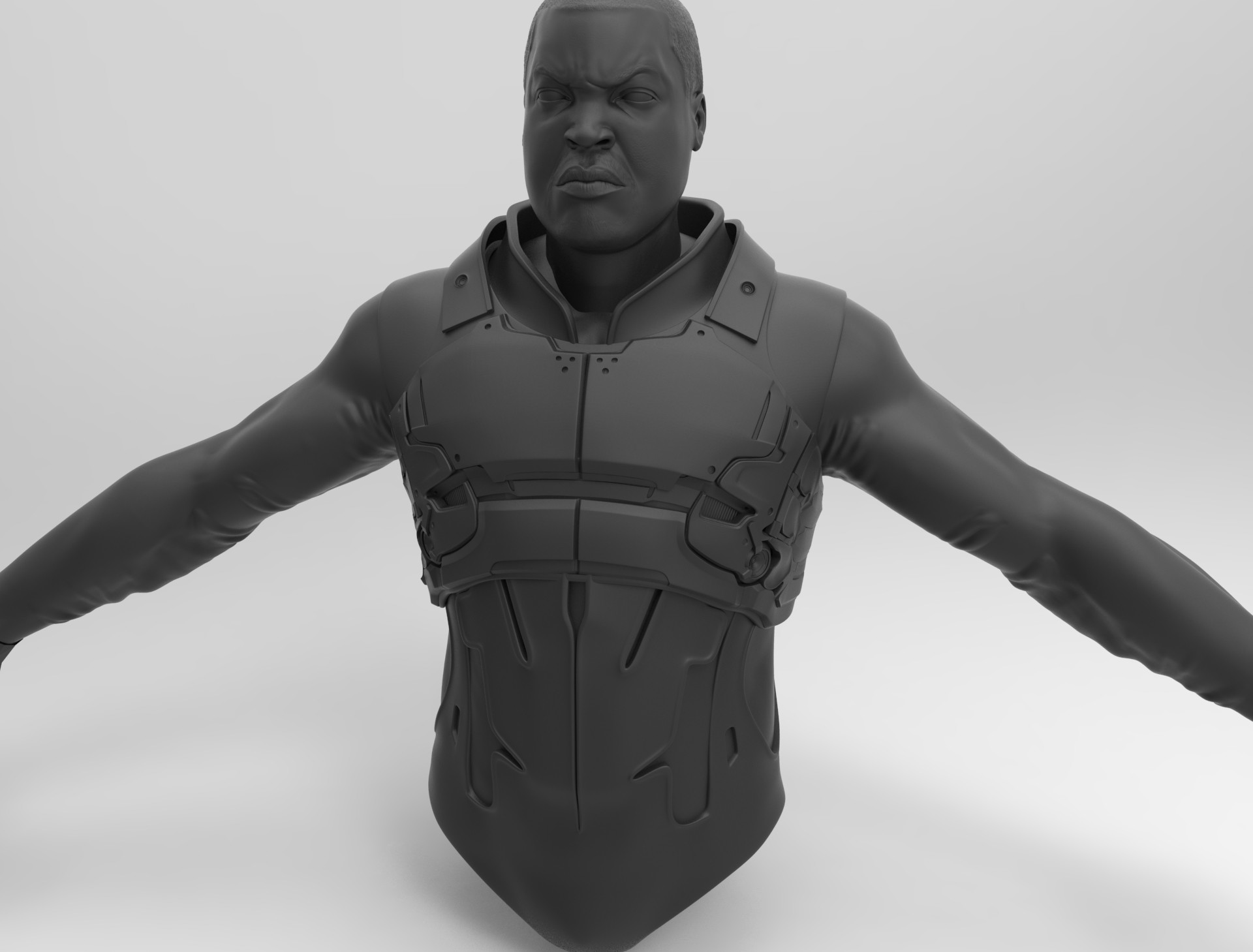 Artstation Ice Cube In Mass Effect Andromeda Suit Wip Azat