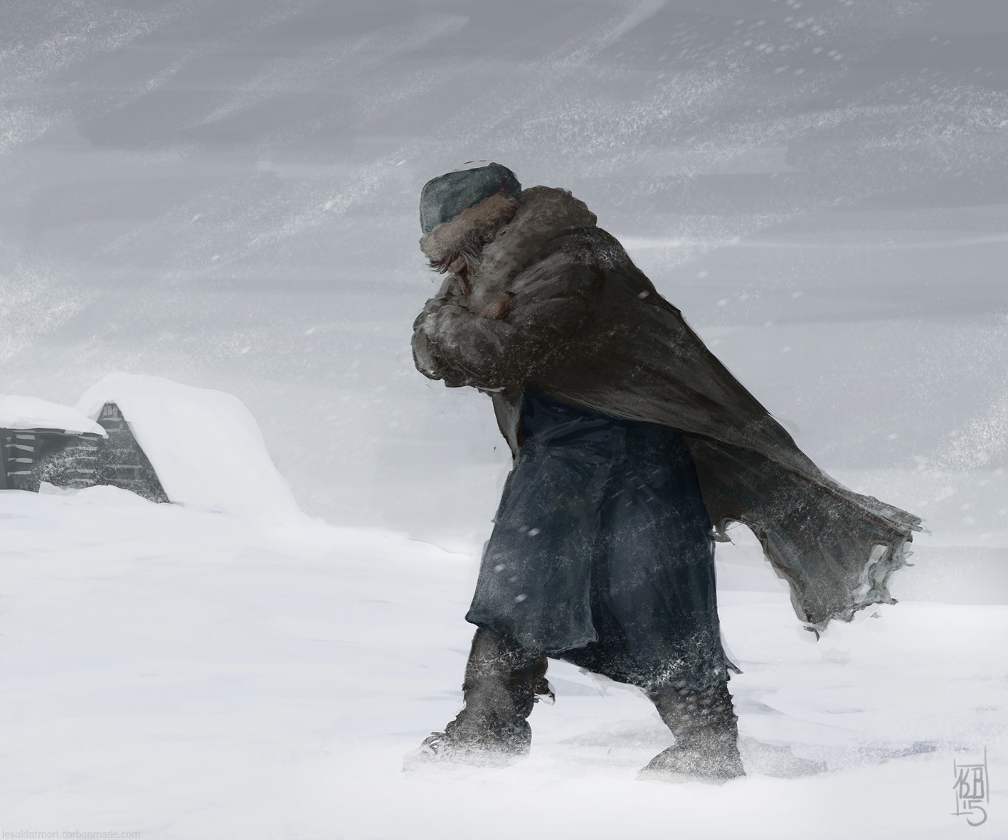 Personal paintning