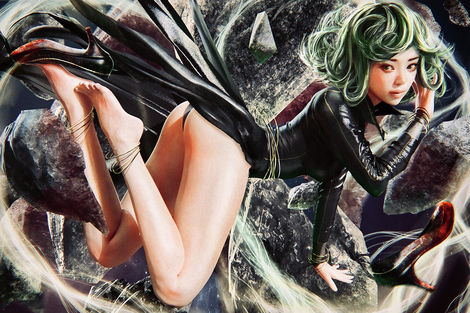 wallpapers Tatsumaki Feet tatsumaki the terrible tornado from one