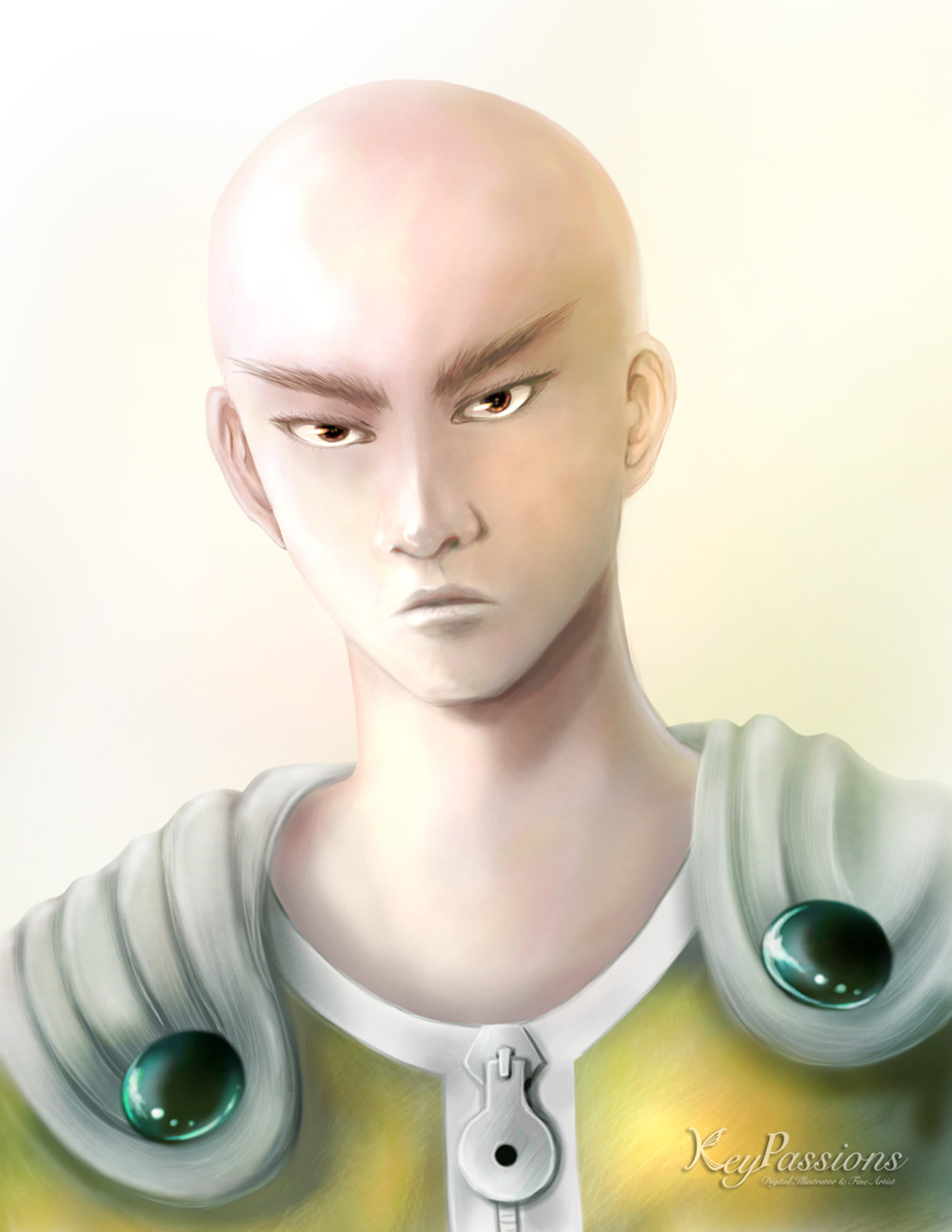 Reuchee on X: Saitama face from one punch man