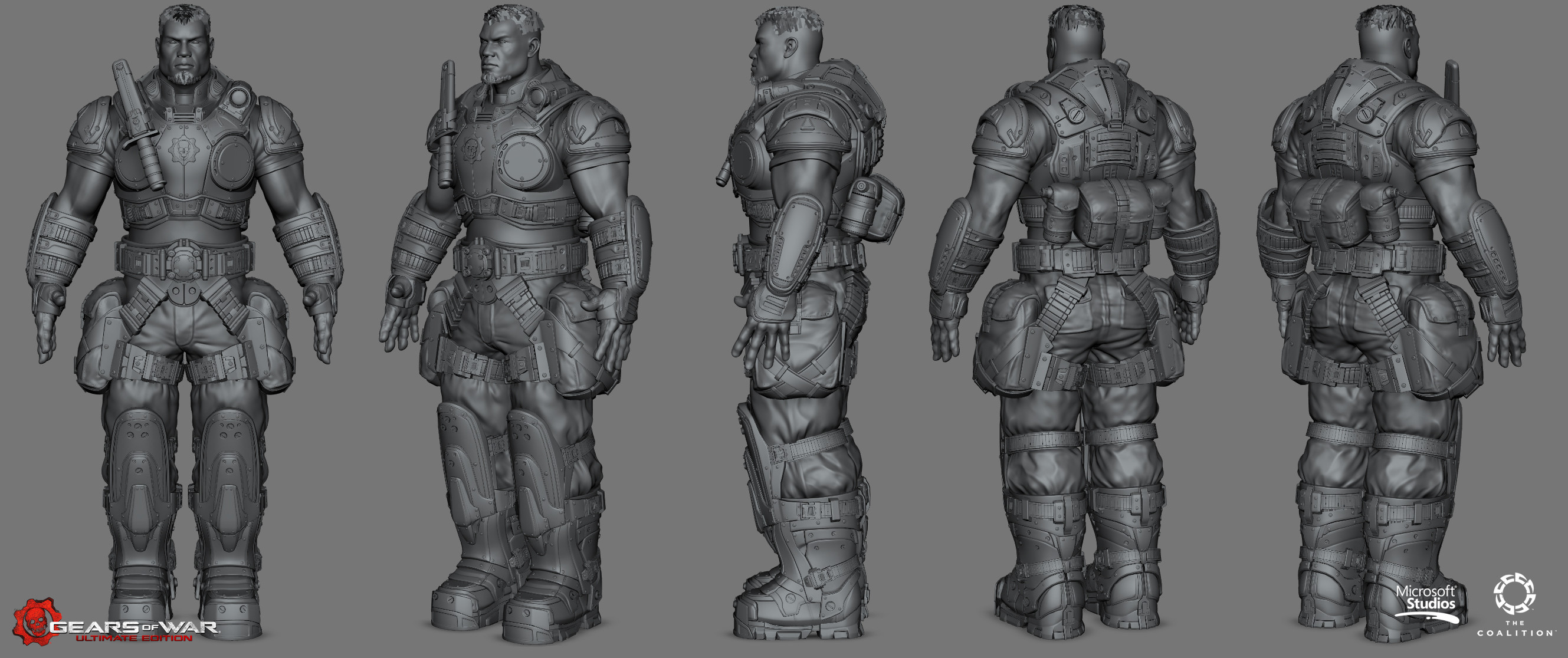 Heber Alvarado - Gears Of War Ultimate : Dominic Santiago