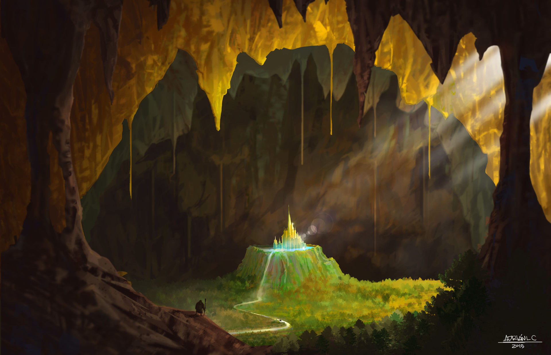 ArtStation - Underground Oasis 