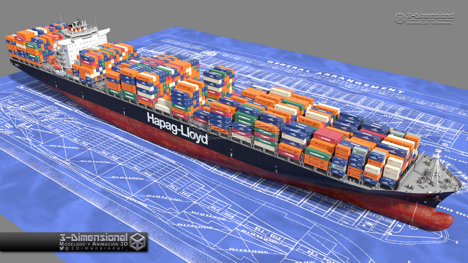 Container Ship - Savannah Express