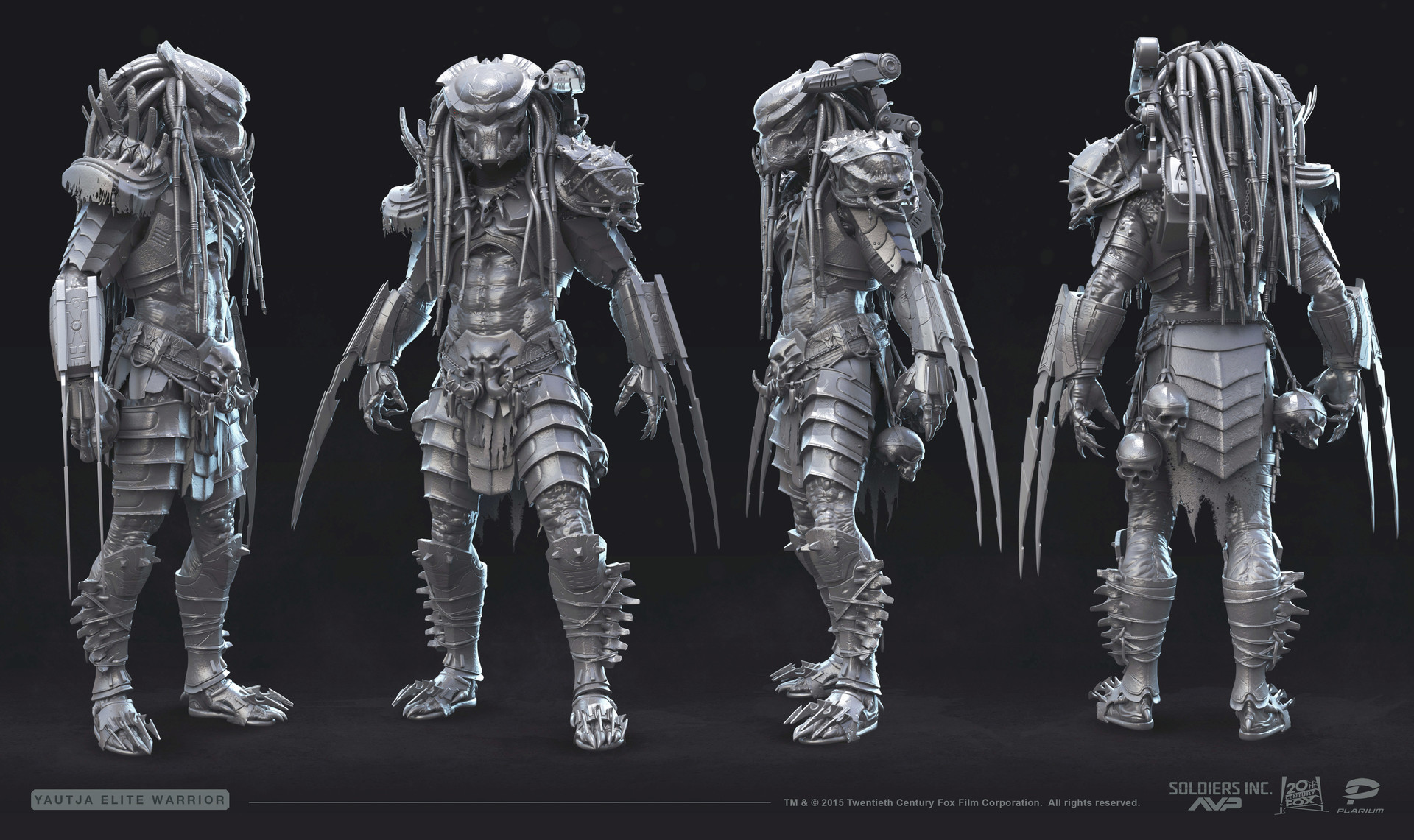 Artstation Predator Elite Warrior Vladimir Silkin