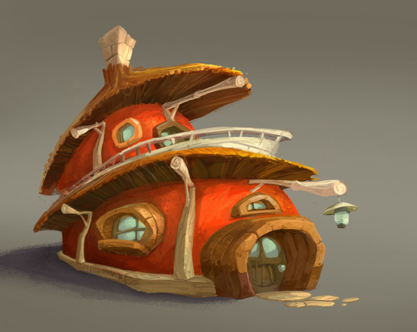 ArtStation Crash Bandicoot Crash's New House