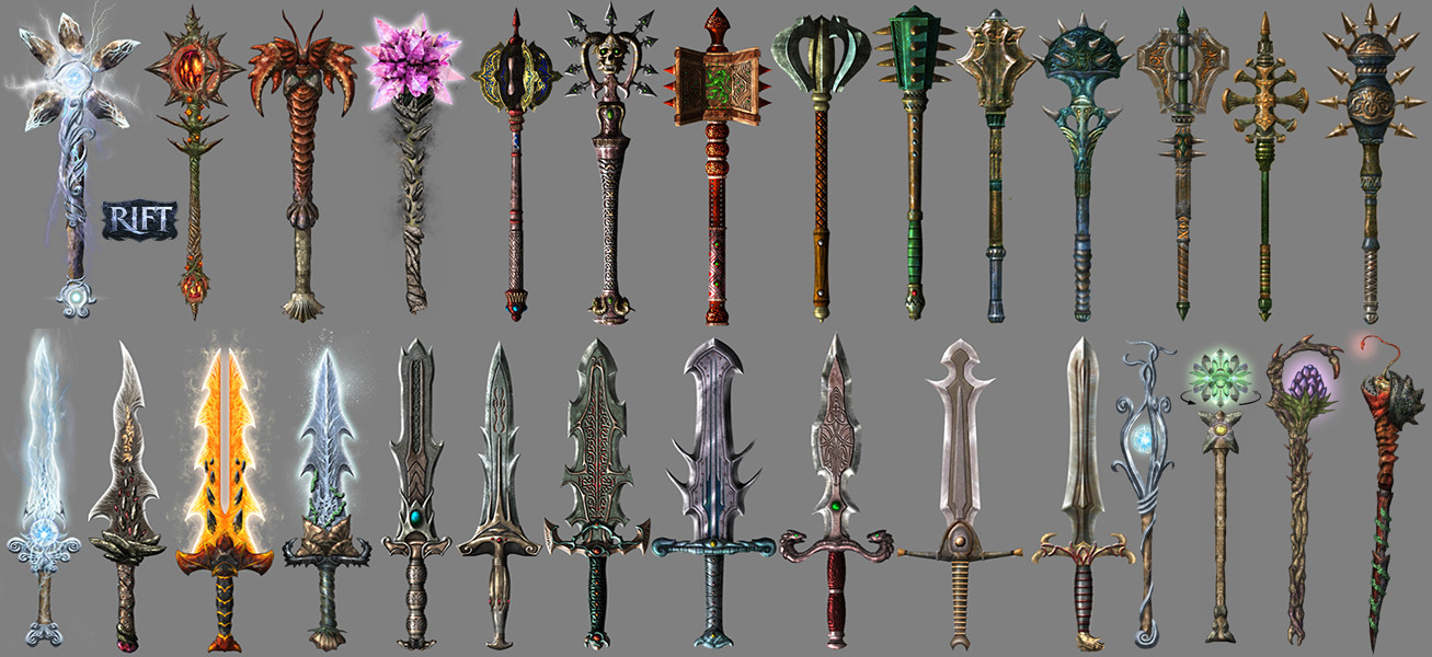 Fantasy Mace Weapon